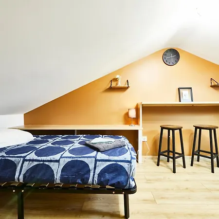 Rs-4 Dans Les Combles 1 Pers - 4ème étage Appartement Mulhouse